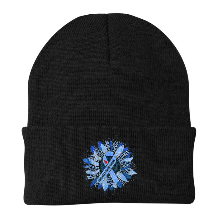 Daisy Sunflower Type T1d T2d Diabetic Diabetes Awareness Knit Cap Winter Beanie