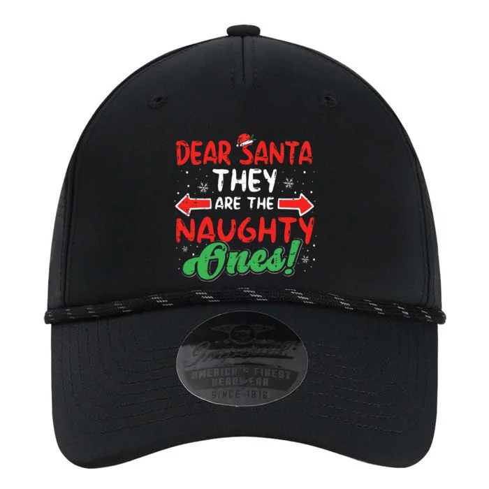 Dear Santa They Naughty Ones Christmas Xmas Kids Performance The Dyno Cap