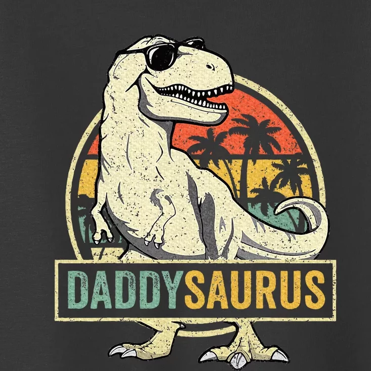 Daddy Saurus T Rex Dinosaur Daddysaurus Family Matching Toddler T-Shirt