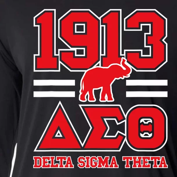 Delta Sigma Theta Sorority Paraphernalia Delta 1913 Hbcu Cooling Performance Long Sleeve Crew