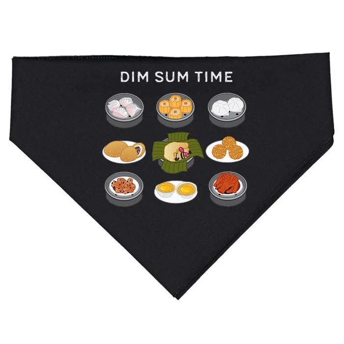 Dim Sum Time USA-Made Doggie Bandana