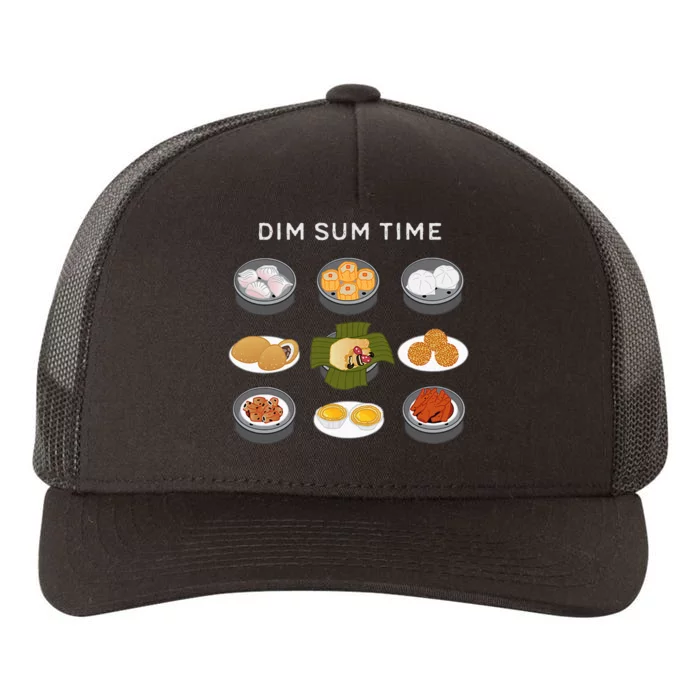 Dim Sum Time Yupoong Adult 5-Panel Trucker Hat