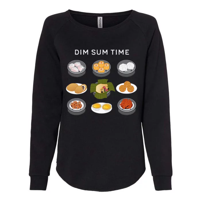 Dim Sum Time Womens California Wash Sweatshirt