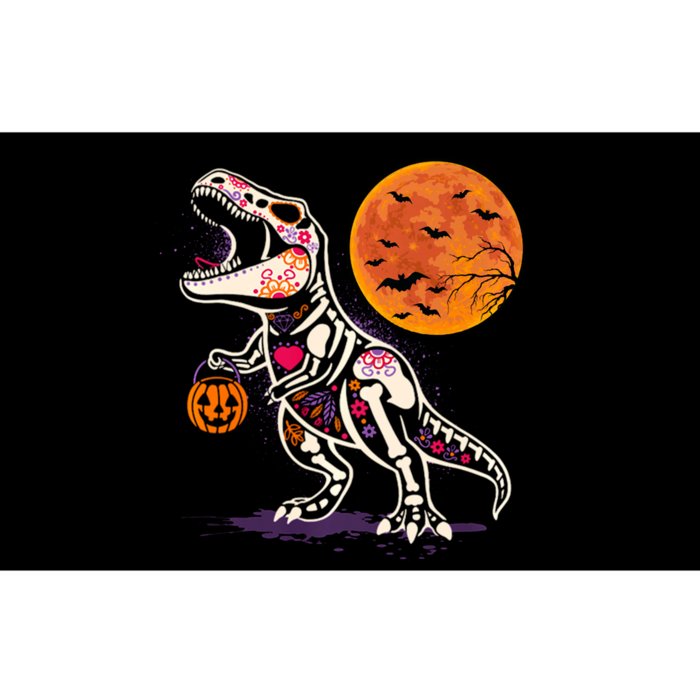 Dinosaur Skeleton T Rex Patterns Scary Halloween Hoodie Bumper Sticker