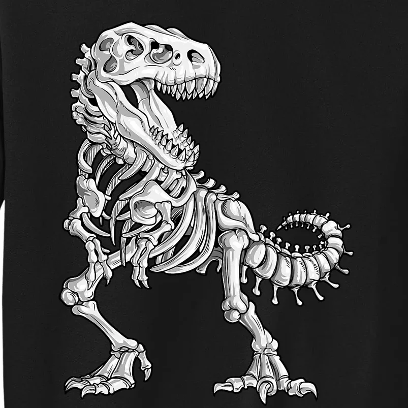 Dinosaur Skeleton T Rex Halloween Gift Sweatshirt