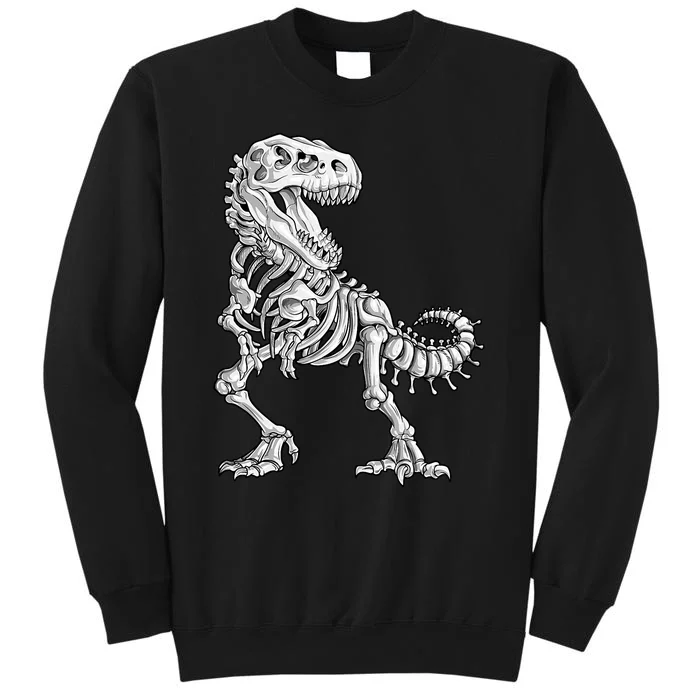 Dinosaur Skeleton T Rex Halloween Gift Sweatshirt