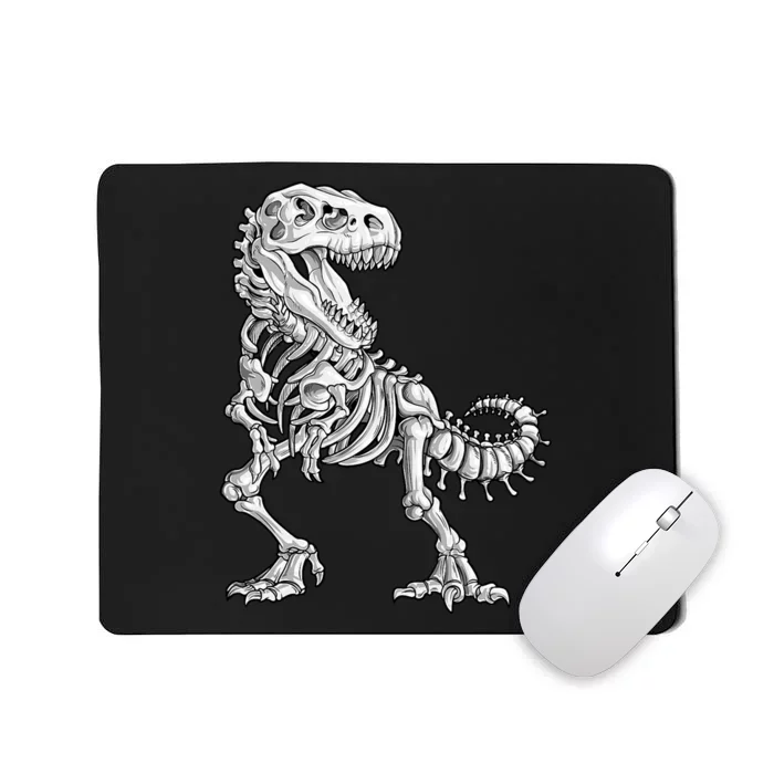 Dinosaur Skeleton T Rex Halloween Gift Mousepad