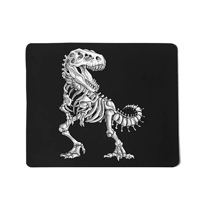 Dinosaur Skeleton T Rex Halloween Gift Mousepad