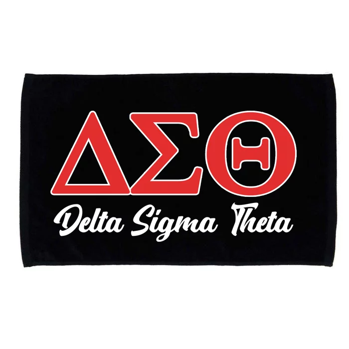 Delta Sigma Theta Sorority Microfiber Hand Towel