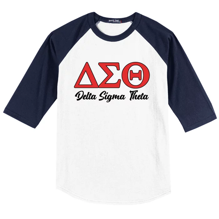 Delta Sigma Theta Sorority Baseball Sleeve Shirt