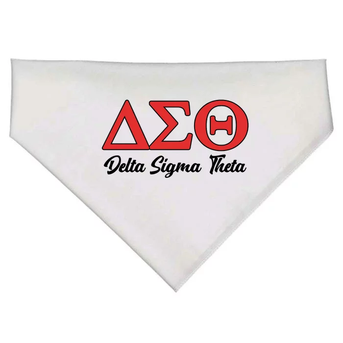 Delta Sigma Theta Sorority USA-Made Doggie Bandana