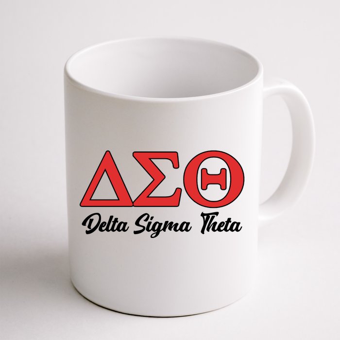 Delta Sigma Theta Sorority Front & Back Coffee Mug