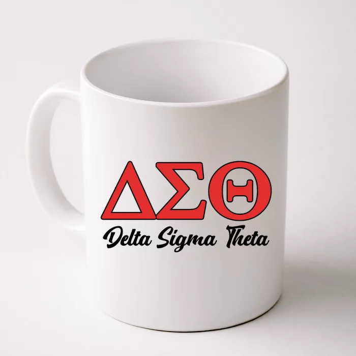 Delta Sigma Theta Sorority Front & Back Coffee Mug