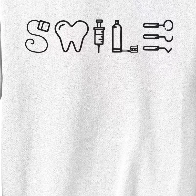 Dentist Smile Teeth Dental Hygienist Funny Dentist Sweatshirt