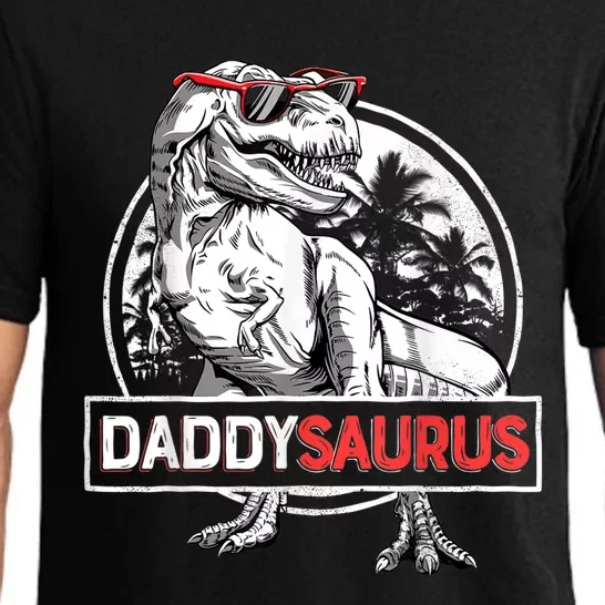 Daddy Saurus T rex Dinosaur  Father's Day Family Matching Pajama Set