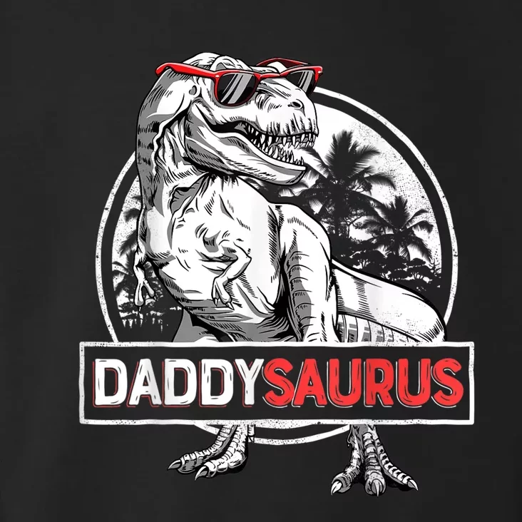 Daddy Saurus T rex Dinosaur  Father's Day Family Matching Toddler Hoodie