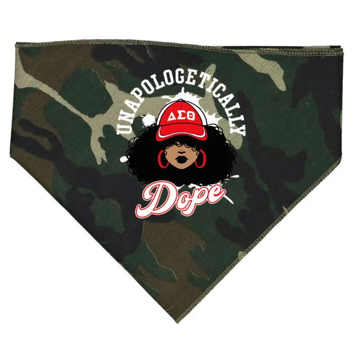 Delta Sigma Theta Sorority Black History Month Hbcu 1913 USA-Made Doggie Bandana