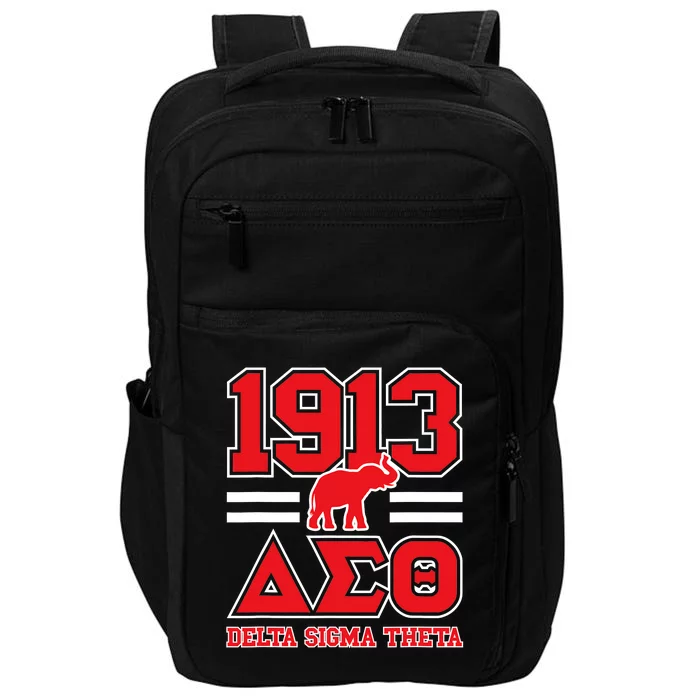 Delta Sigma Theta Sorority Paraphernalia Delta 1913 Hbcu Impact Tech Backpack