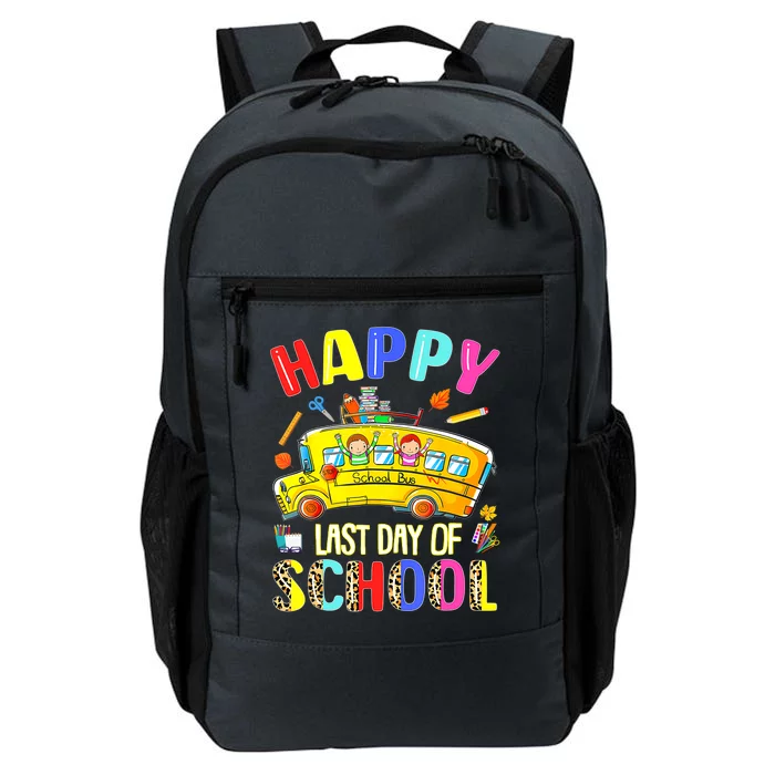 Duty Student Teacher Happy Last Day Of School Bus Driver Off Daily Commute Backpack