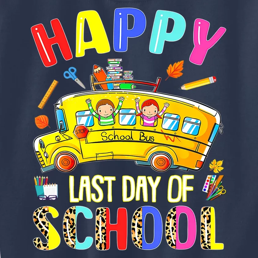 Duty Student Teacher Happy Last Day Of School Bus Driver Off Kids Sweatshirt