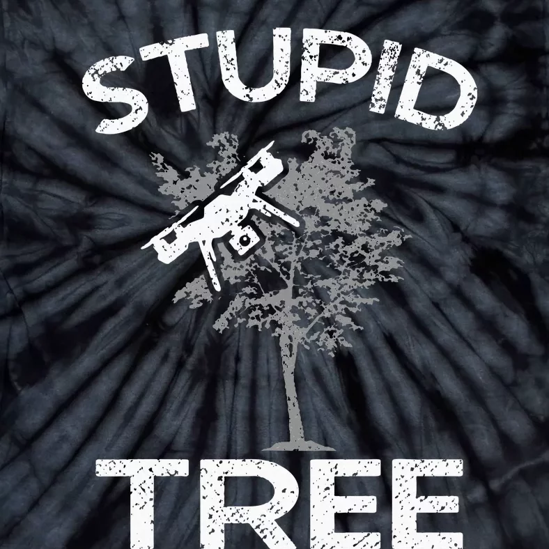 Drones Stupid Tree Rc Drone Pilot Quadcopter Fpv Tie-Dye T-Shirt