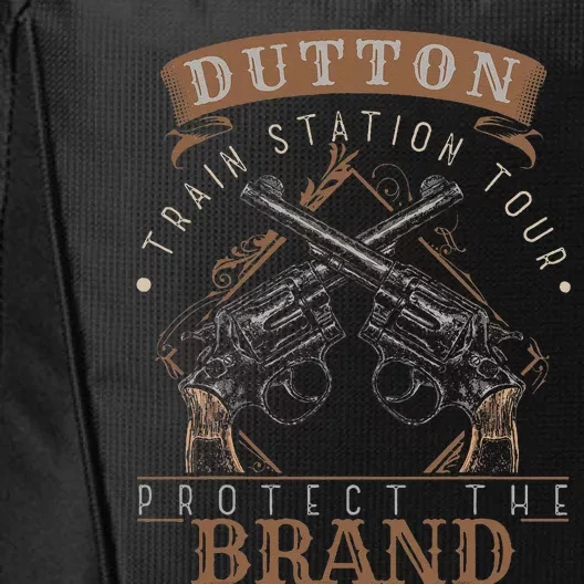 Dutton Station Tours Protect Sarcastic Saying Pun Gag City Backpack