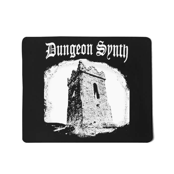 Dungeon Synth Tower Castle Dark Gothic Creepy Castle Vibe Mousepad