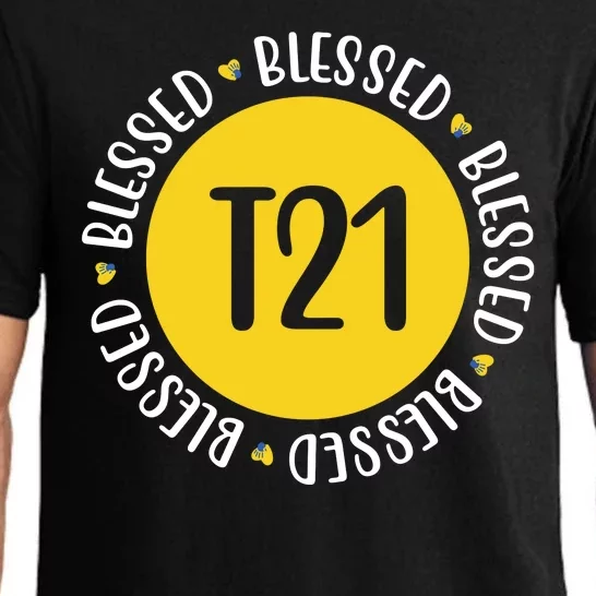 Down Syndrome T21 Blessed Awareness Pajama Set