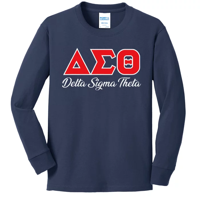 Delta Sigma Theta Sorority Paraphernalia Delta 1913 Hbcu Kids Long Sleeve Shirt