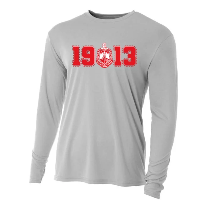 Delta Sigma Theta Sorority Paraphernalia Delta 1913 Hbcu Cooling Performance Long Sleeve Crew