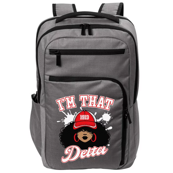 Delta Sigma Theta Sorority Paraphernalia Hbcu Black Girl Impact Tech Backpack