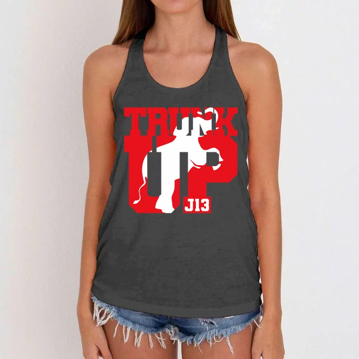 Delta Sigma Theta Sorority Deltaversary Foundation Day Women's Knotted Racerback Tank