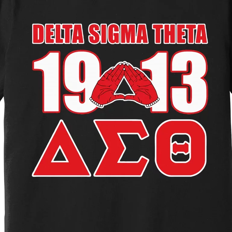 Delta Sigma Theta Sorority January 13 Founders Day Premium T-Shirt