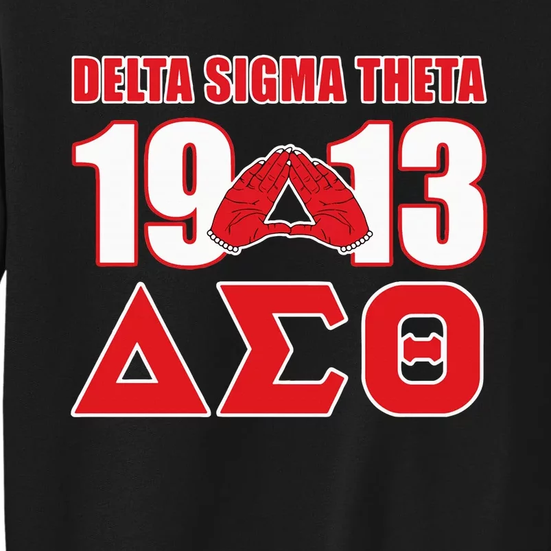 Delta Sigma Theta Sorority January 13 Founders Day Tall Sweatshirt