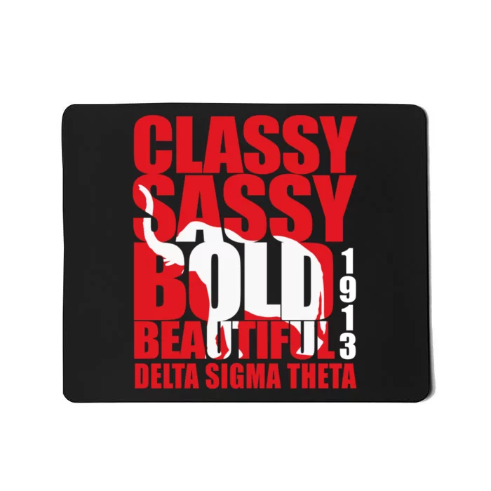 Delta Sigma Theta Sorority Paraphernalia Delta 1913 Hbcu Mousepad