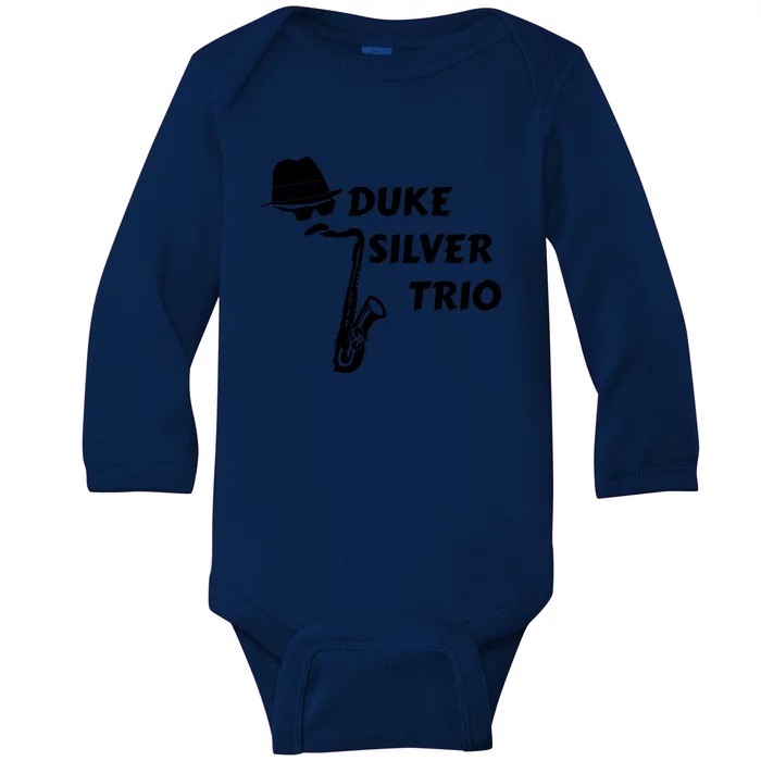 Duke Silver Trio Baby Long Sleeve Bodysuit