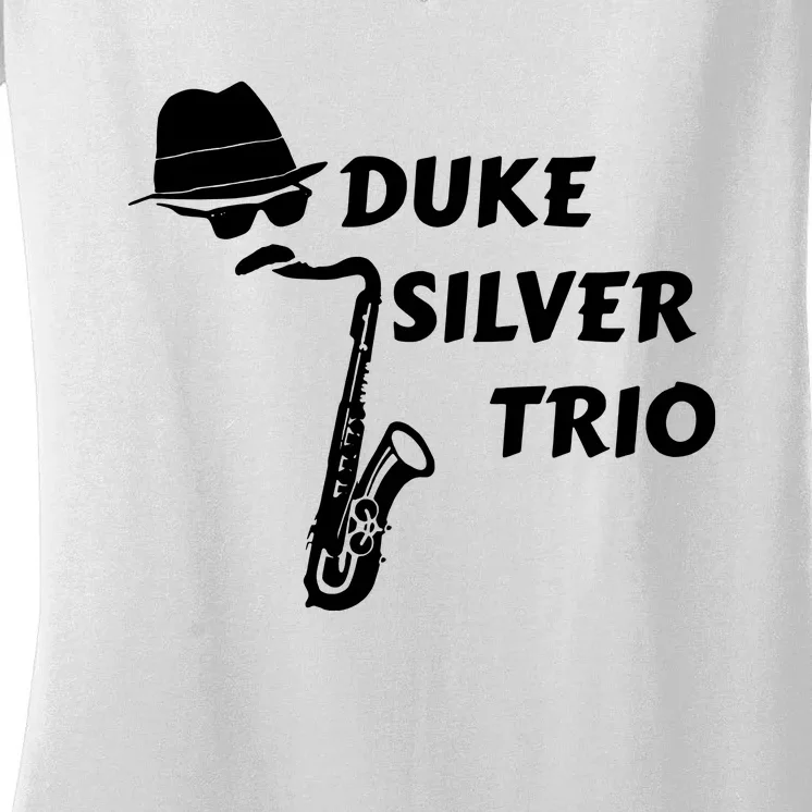 Duke Silver Trio Women's V-Neck T-Shirt