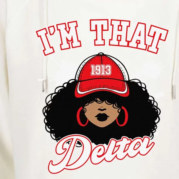 Delta Sigma Theta Sorority Paraphernalia Hbcu Black Girl Womens Funnel Neck Pullover Hood