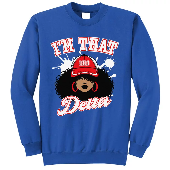 Delta Sigma Theta Sorority Paraphernalia Hbcu Black Girl Sweatshirt