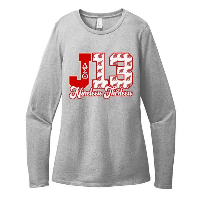 Delta Sigma Theta Sorority January 13 Womens CVC Long Sleeve Shirt