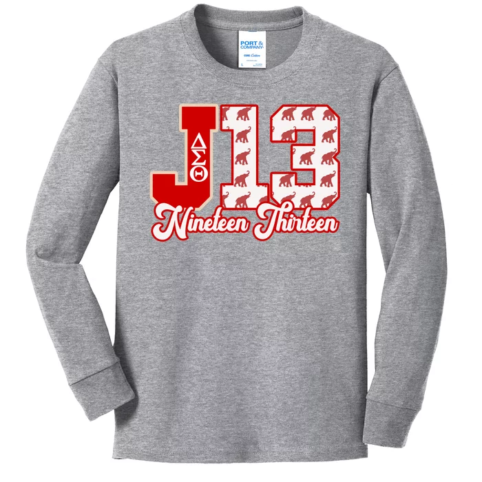 Delta Sigma Theta Sorority January 13 Kids Long Sleeve Shirt