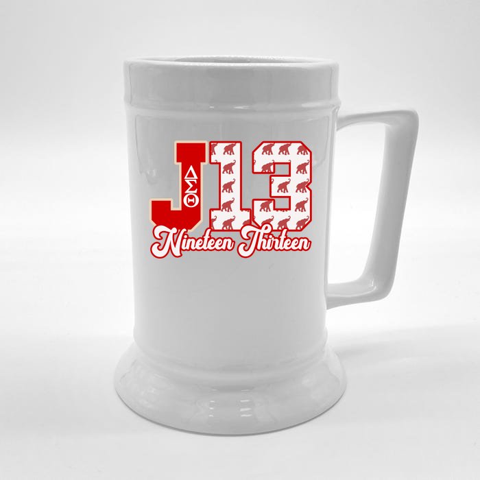 Delta Sigma Theta Sorority January 13 Front & Back Beer Stein