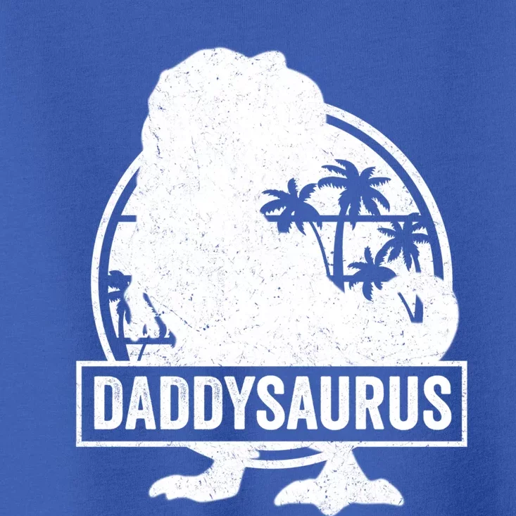 Daddy Saurus T Rex Dinosaur Daddysaurus Family Matching Cute Gift Toddler T-Shirt