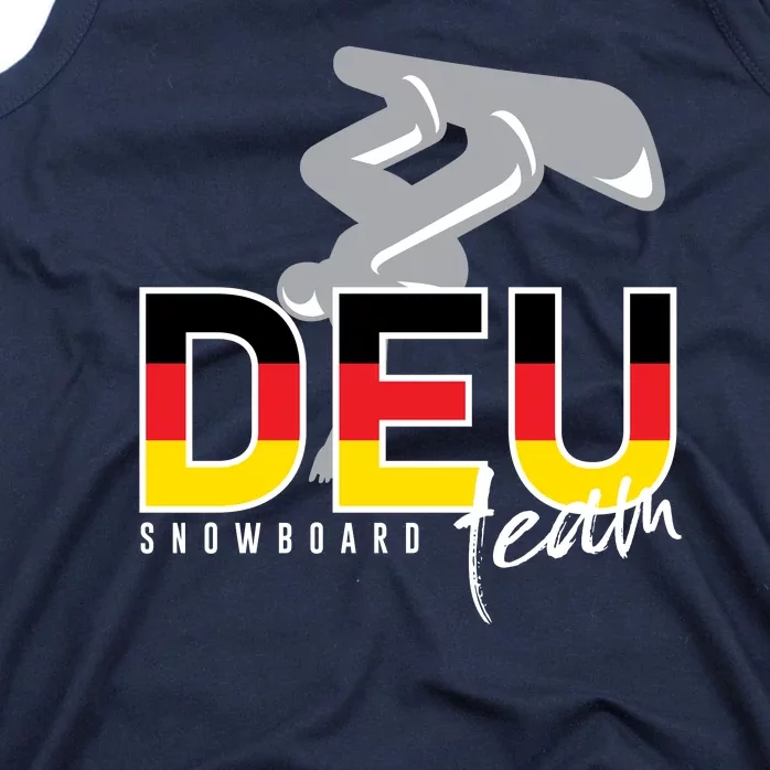 Deutchland Snowboarding Team Tank Top