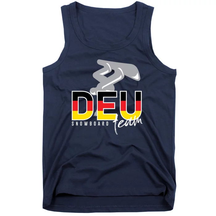 Deutchland Snowboarding Team Tank Top