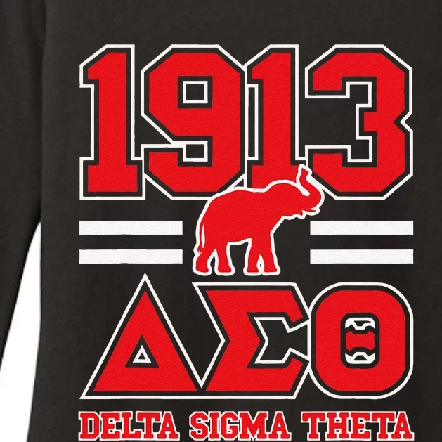 Delta Sigma Theta Sorority Paraphernalia Delta 1913 Hbcu Womens CVC Long Sleeve Shirt