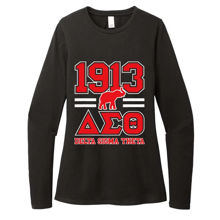 Delta Sigma Theta Sorority Paraphernalia Delta 1913 Hbcu Womens CVC Long Sleeve Shirt