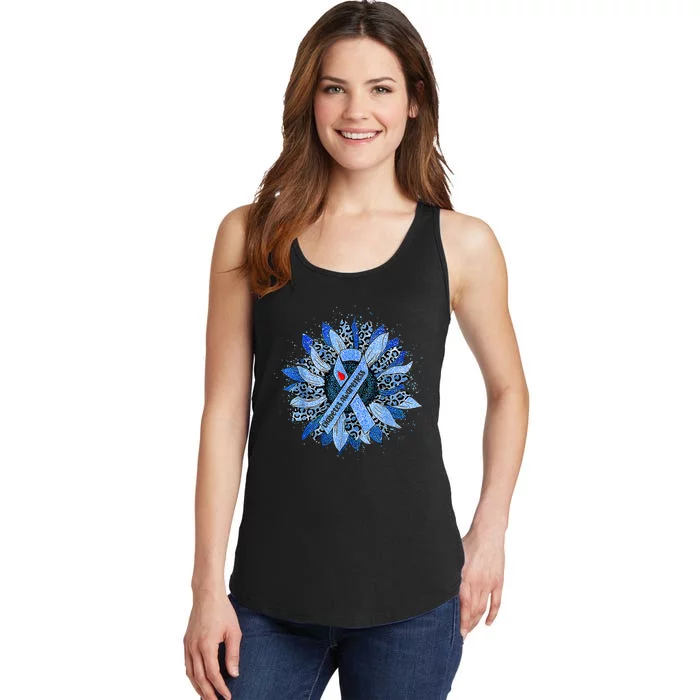 Daisy Sunflower Type T1D T2D Diabetic Diabetes Awareness Ladies Essential Tank