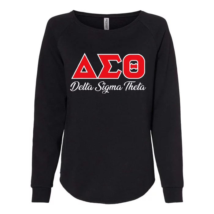 Delta Sigma Theta Sorority Paraphernalia Womens California Wash Sweatshirt