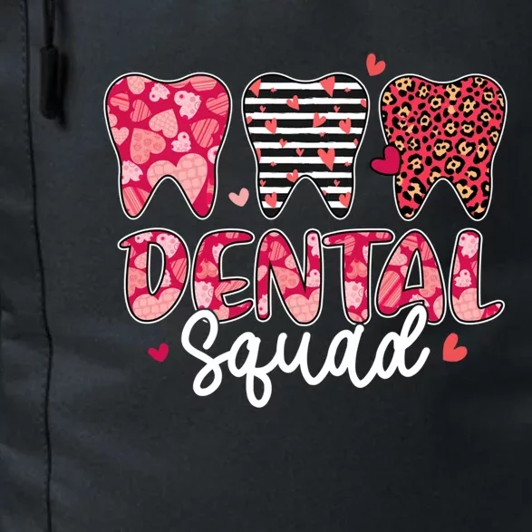 Dental Squad Teeth Dentist Valentines Day Dental Assistant Cool Gift Daily Commute Backpack